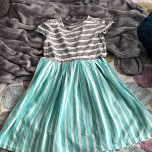 Super cute striped t-shirt dress